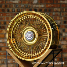 Golden Wire Wheels 100 Spoke